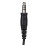 Microphone à main U94 PTT 7,1 mm connecteur noir 3
