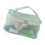 Geräumige Make-up-Tasche aus Nylon-Mesh,-Grün 1