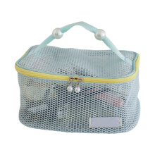 Trousse de toilette de voyage en tissu Nylon respirant,-Bleu