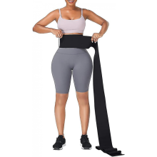 (3M) Taljetræner til kvinder Snatch Bandage Mave Sweat Wrap Plus Size Workout Talje Trimmer Til Fitnesscenter Sport