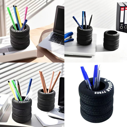 Support de bureau sur le thème des pneus pour une-2 pièces 1