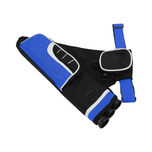 Hunting Archery Arrow Holder Bag - Easy Use Humanized Design Blue