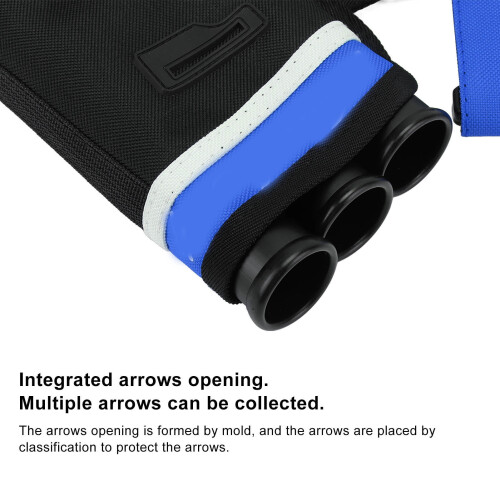 Hunting Archery Arrow Holder Bag - Easy Use Humanized Design Blue 2