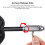 High Strength 360 Archery Release Aid Wrist Strap for Composite Bow 5
