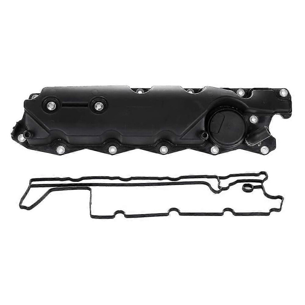 Kikidex (As Show, One Size) 31319643 Engine Valve Cover With Gasket For Xc60 Xc70 Xc90 S80 V70 3.2L Pcv Oil Trap With Gasket