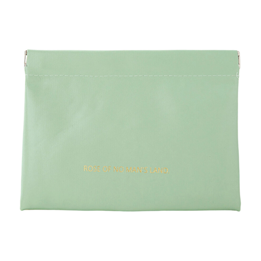 Travel Ready Auto Shut Cosmetic Bag-large Light Green-image-OPC-PMQ5RGH-NEW