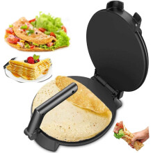 Electric Roti Maker Double Sided Heating Non Stick Chapati Maker Adjustable Temperature Crepe Pancake Maker