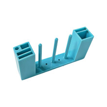 Flat car shuttle cores tool foure in a storage rack-Blue