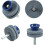 Faster Sharpener Lawnmower Sharpener Grinding Wheel Rotary Drill Compatible Blade Sharpening Tool 2