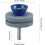 Faster Sharpener Lawnmower Sharpener Grinding Wheel Rotary Drill Compatible Blade Sharpening Tool 5