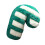 Chriatmas hrow Pillow Colored Candy Cane,-Candy Cane Green 1