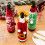 3pcs/set Christmas Snowflake Knits Wine-Three mixed packages 7
