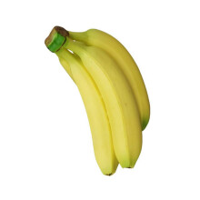 Modèle de fruit de simulation de banane artificielle pour