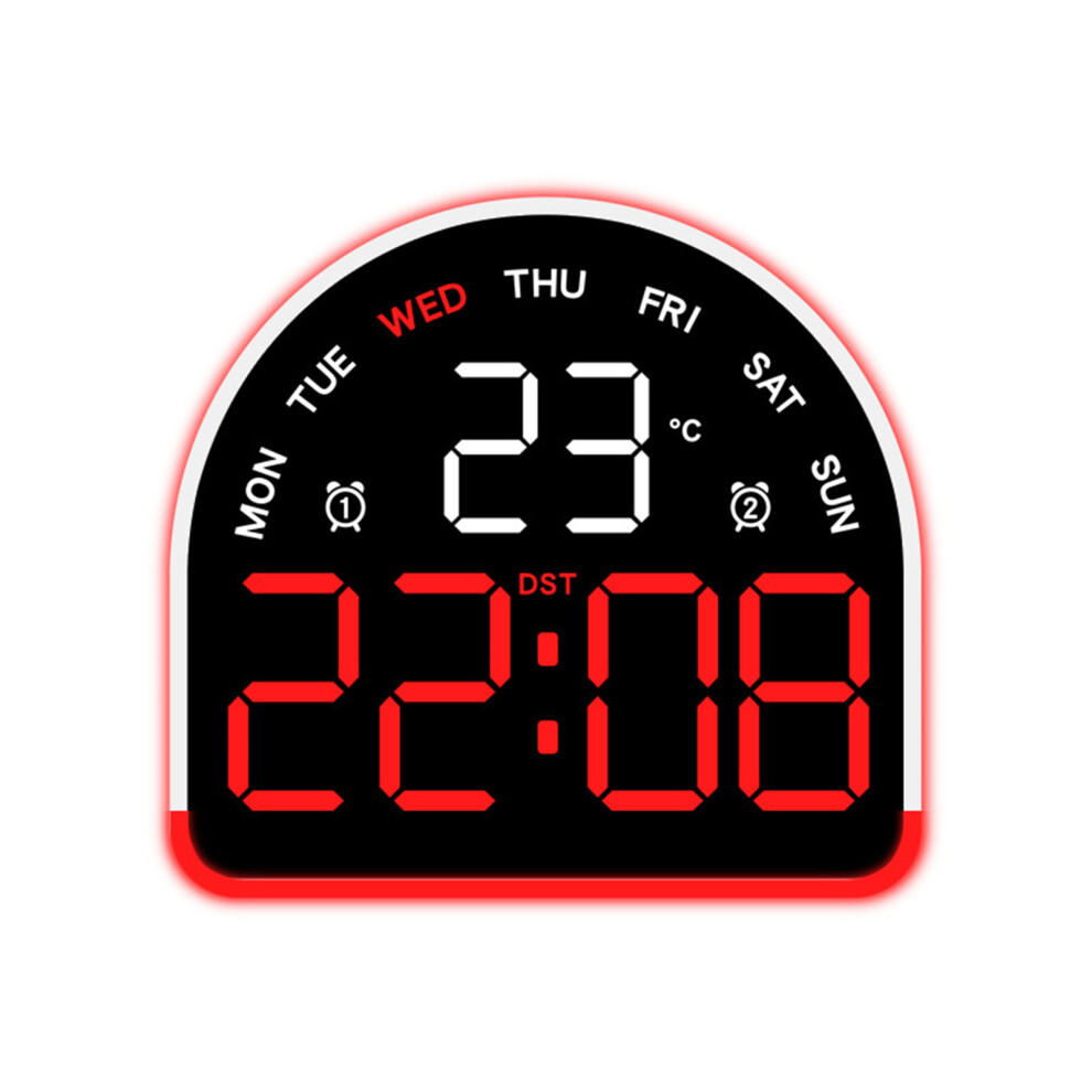 Digital Alarm Clock For Bedroom Electric Desk Clock With-09 7695000266599