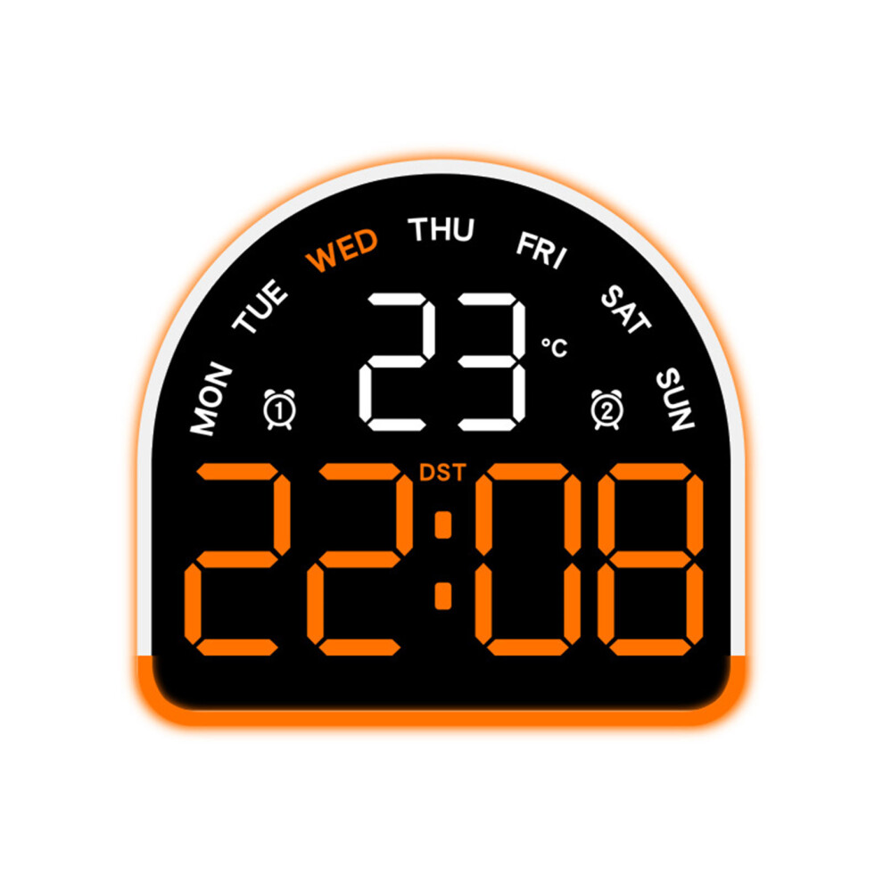 Light Led Digital Alarm Clock Electric Desk Clock With-08