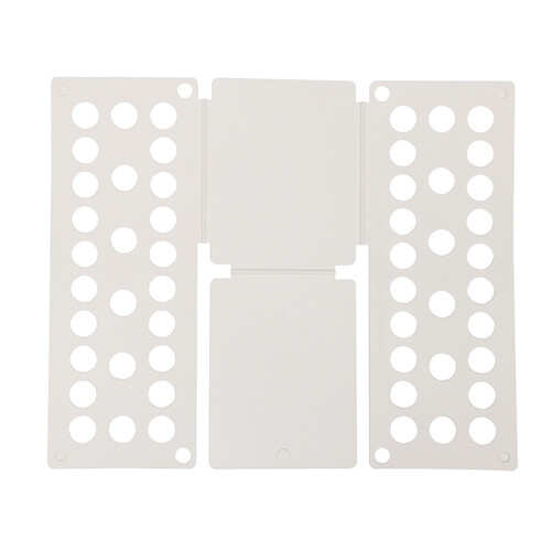 Adjustable Clothes Folding Board Multifunctional Garment-White