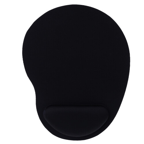 Gaming Mouse Mat with Wrist Rest Easy Typing & Pain-Black