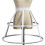 Petticoat Cage Crinoline Wedding-Two white circles 55 1
