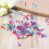 200pcs Plastic Safety Push Pins Thumbtacks For-Mixed Color 2