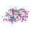 200pcs Plastic Safety Push Pins Thumbtacks For-Mixed Color 5