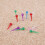 200pcs Plastic Safety Push Pins Thumbtacks For-Mixed Color 7