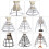 Petticoat Cage Crinoline Wedding-Two white circles 55 2