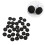 Soft Qualified Ear Pads Soft Cushions Sleeves-Black 2