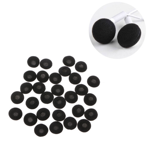 Soft Qualified Ear Pads Soft Cushions Sleeves-Black 1