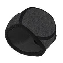 Dog Grooming Ear Wrap Soft Noise-proof Earmuffs Pet Ear-Gray S