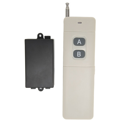 Interruptor remoto inalámbrico DC12V 1CH 10A ABS RF 433MHz 1