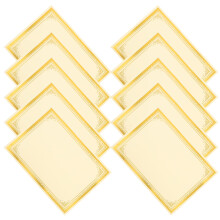 10 Unidades Papel Para Certificados En Imprimible