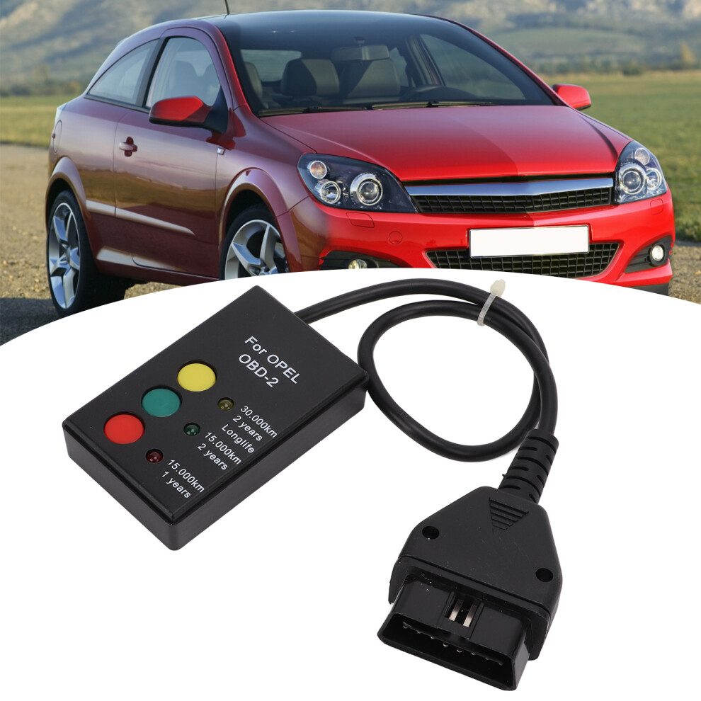 Obd2 Oil Service Reset Tool For Opel Astra, Zafira, Corsa (Plastic) Light 6901357709452