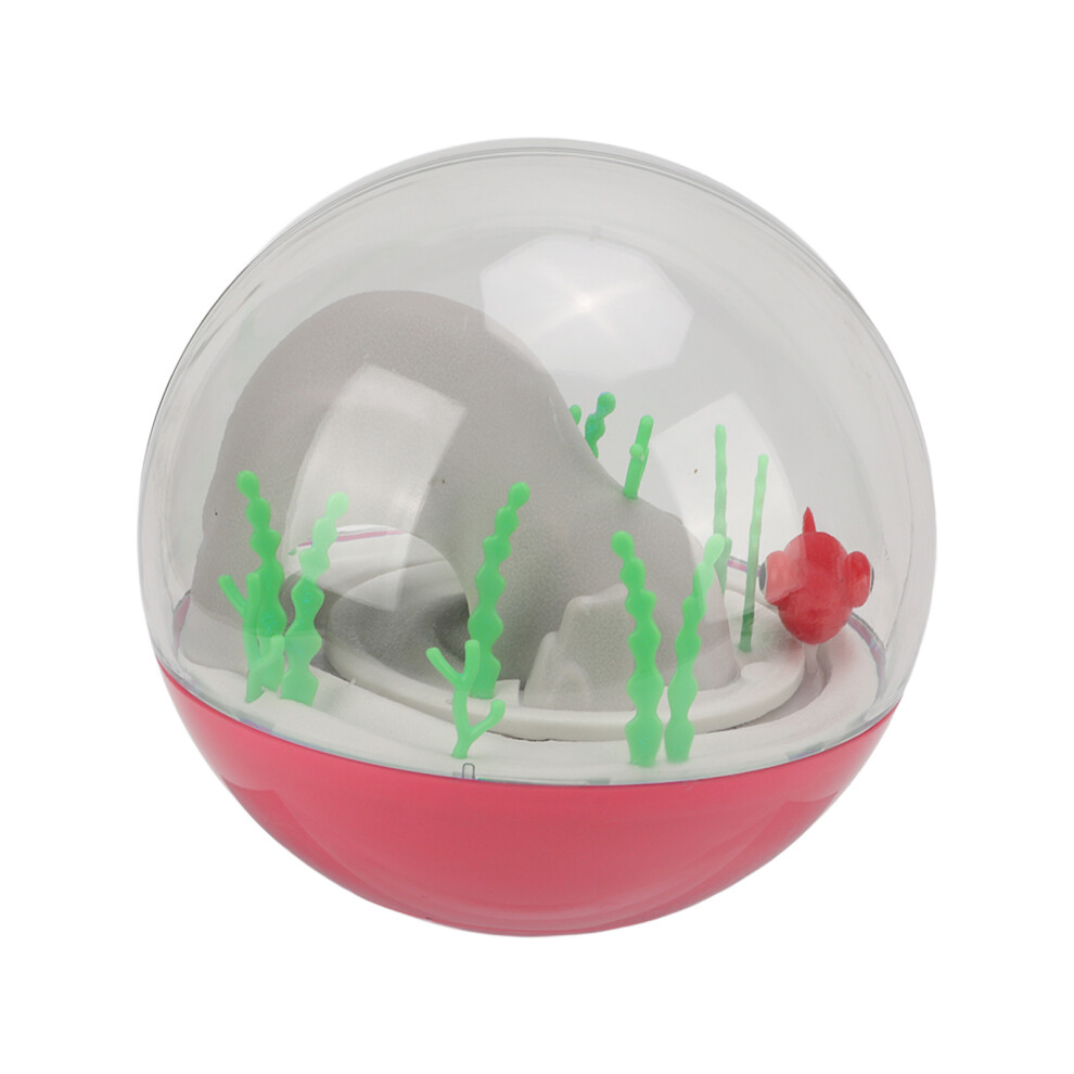 Interactive Cat Ocean Ball Toy â Pink, 14cm ABS Chasing Ball-image-OPC-PMQ6BRD-NEW