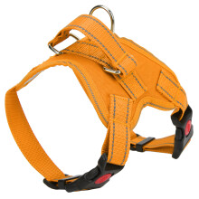 Harnais de selle pour chien - Oxford réfléchissant, orange S