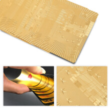 Elegante wasserdichte Pokerkarten mit UV-Farbdesign & robustem Folien-Design