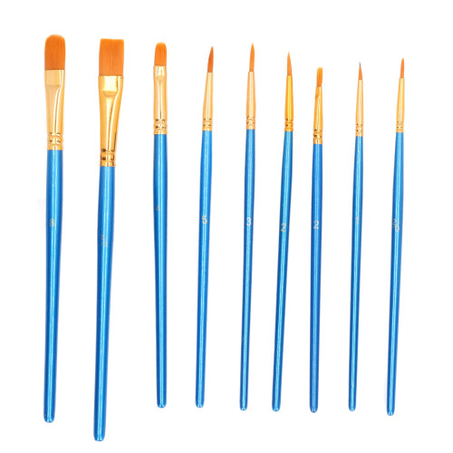 Ensemble de 50 pinceaux en nylon, différents modèles 2