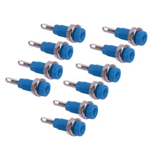 2 mm Banana Jack Buchse 10er Pack Blaues Panel-Erweiterungsstecker für Elektronik