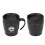 Tazza da caffè 330 ml nera 9,610,3 cm con manico portatile 5