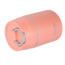 800ml vakuumisolierter Essensbehälter – Edelstahl, Orange, 17,5x11,5cm