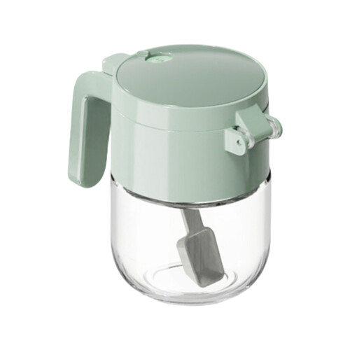 Sugar Canister Spices Box Kitchen Organization Tool-Green