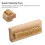 Durable Maple Double-Sided Brush for Guitar Bass & String Instruments 12