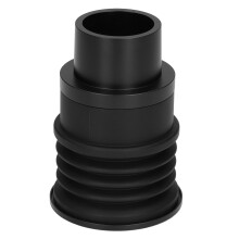 Coffee Grinder Blowing Bean Bin Cleaner, Alloy + Silicone, 52-70mm