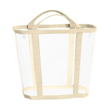 Faltbarer Wäschekorb, wasserabweisende Organizer für den-Beige L