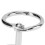Shiny Silver 3 Hole Binder Rings for 100 Sheets Reusable Loose Leaf Binding 8