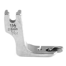 Universal 2,0 mm Rollsaum-Kragenschneider für Einzelnadel-Nähmaschinen