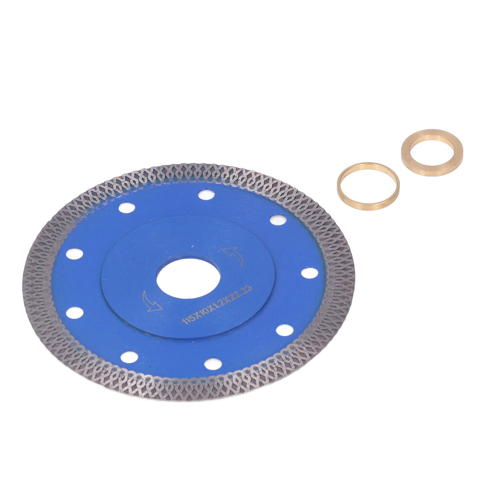 Super Thin 4.5In Diamond Saw Blade For Porcelain Tile Granite Marble 7641357715945