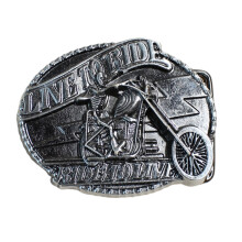 Classical Embossed Skull Belt Clasp Heavy-Skeleton chariot sin