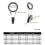 Multipurpose Stainless Steel Foldable Rod Guides-Model 50 3