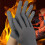 High Temperature Resistant Kitchen Gloves With Grease-Gray 7