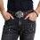 Classical Embossed Skull Belt Clasp Heavy-Skeleton chariot sin 7